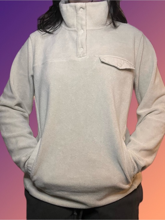 32 Degrees Other - ✨ 32 Degrees Cream Half-Zip Fleece Pullover ✨